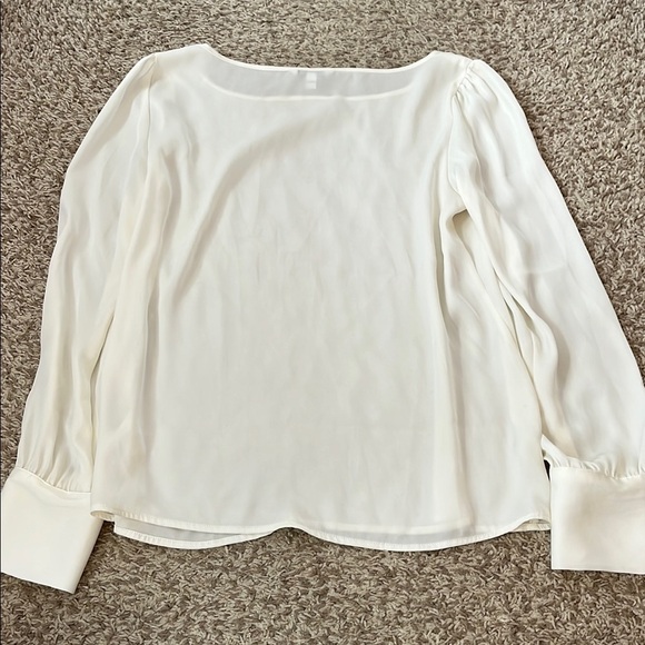 3 Item Polyester Career Blouse Shirt Bundle - J. Crew & Express - Sz Small / 2 - Picture 4 of 10